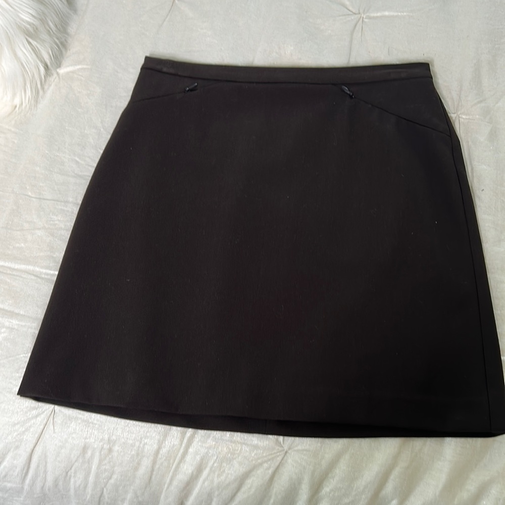The Limited mini stretch brown skirt